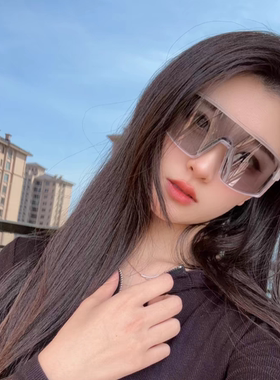 护目一体运动男女变色片骑行眼镜