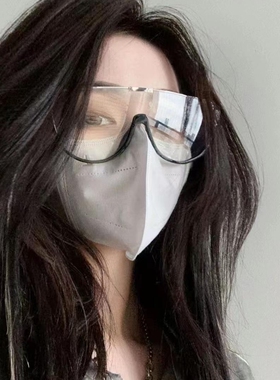 防风沙半圆欧美女骑行款太阳眼镜