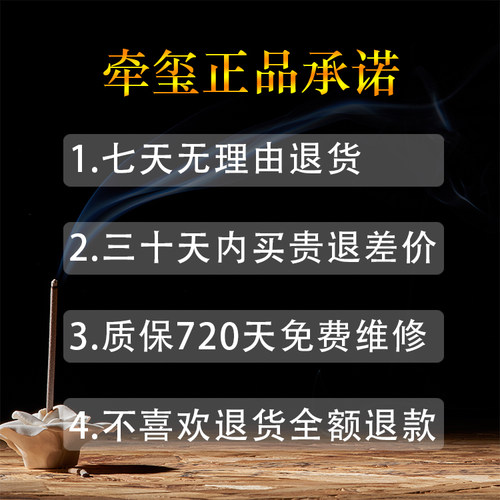 牵玺 照玉石专用手电筒强光专业鉴定灯超亮玉石珠宝琥珀蜜蜡紫光 - 图1