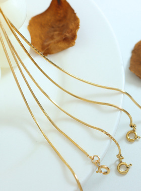 极细蛇骨手链女钛钢不掉色新款简约百搭小众设计感气质通勤手饰