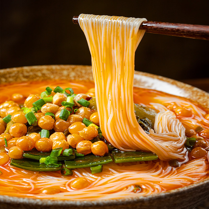 老开元绵阳米粉180g/袋装四川麻辣牛肉味方便速食冲泡红汤米粉,淘宝优惠券,粉丝福利购,淘宝优惠卷