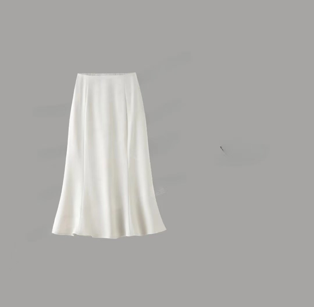 人鱼姐姐大洪官方旗舰店24夏季新款气质优雅轻奢小众时尚鱼尾半裙