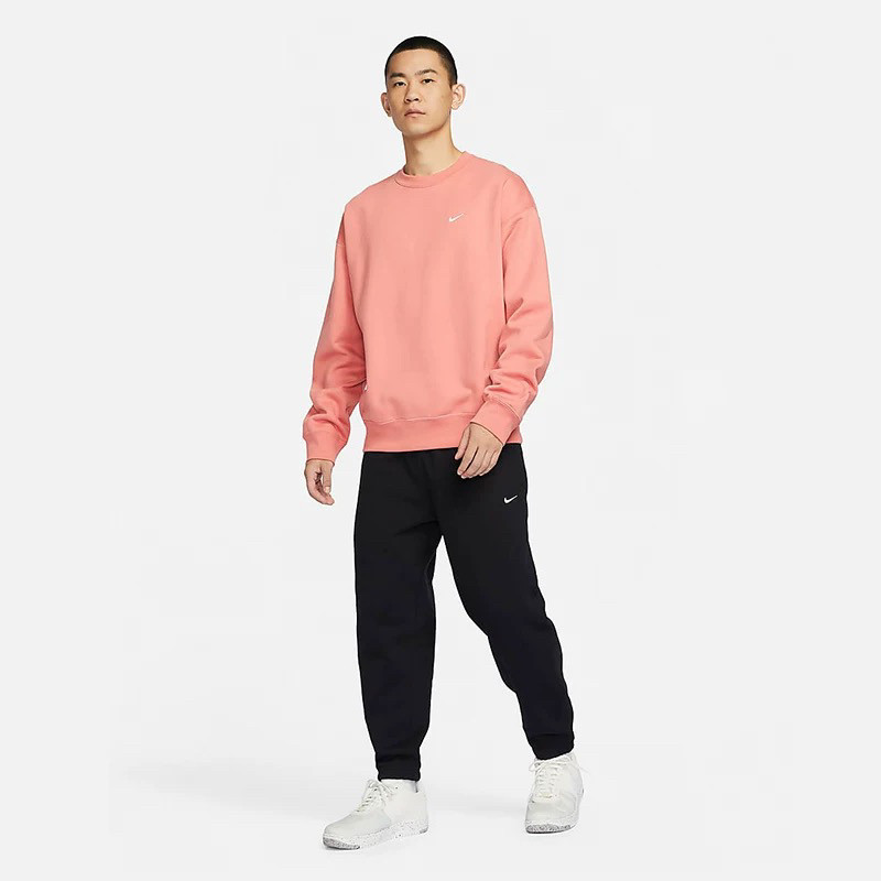 Nike/耐克 男子LAB秋冬运动休闲加绒保暖圆领针织卫衣 DX1362-618,淘宝优惠券,粉丝福利购,淘宝优惠卷