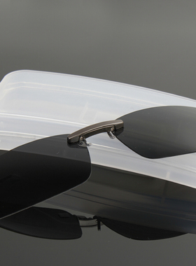 铝镁小夹近视镜超轻方形