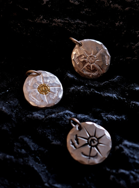 雷鸟小鹰日系手工项链吊坠纯银