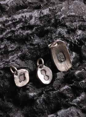 纯银点金藏传扎基拉姆手工项链