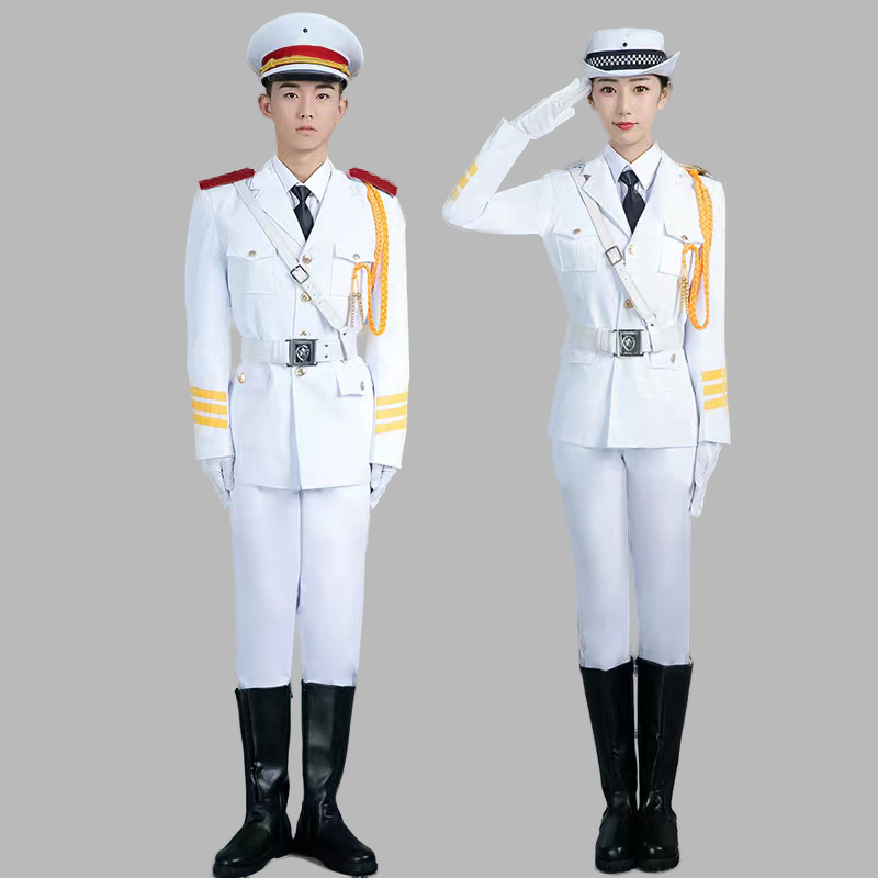 初高中学校仪仗队套装升旗手服装乐队制服合唱舞台装护旗手礼服套,淘宝优惠券,粉丝福利购,淘宝优惠卷