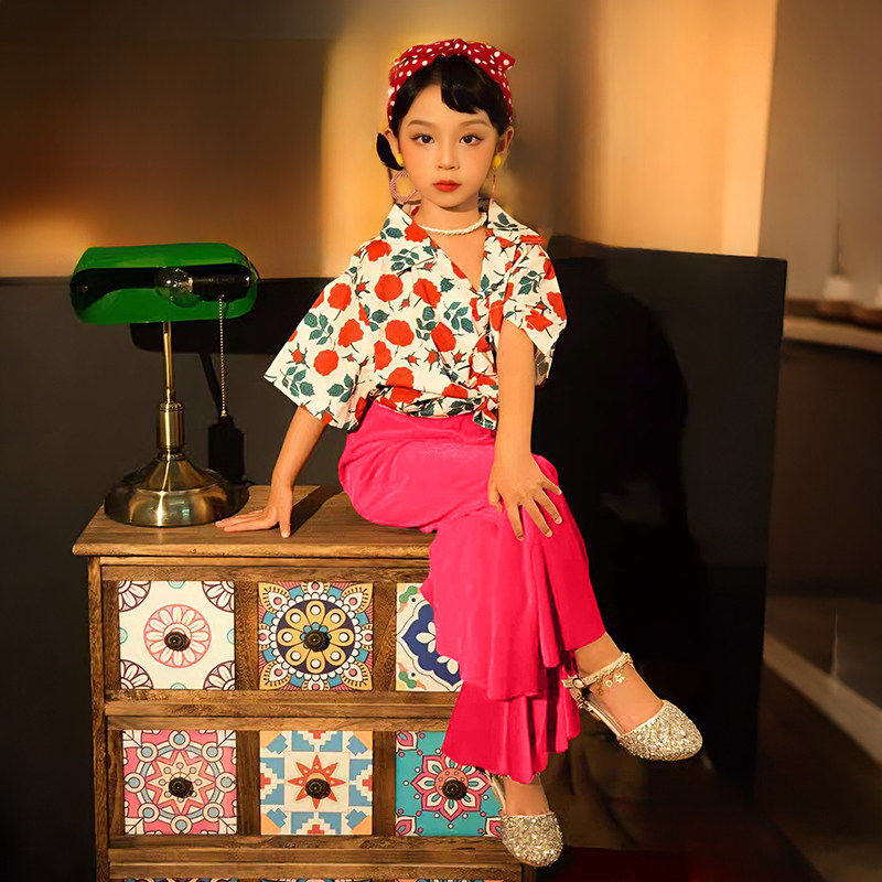 复古怀旧港风8090年代男女潮童幼儿园舞台走秀表演服装儿童演出服,淘宝优惠券,粉丝福利购,淘宝优惠卷