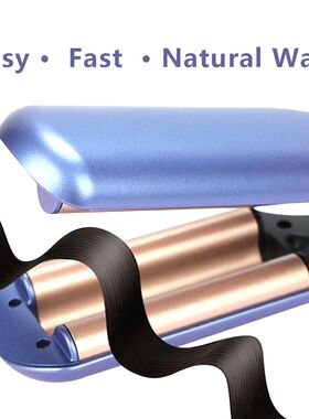 0.6 Inch / 16mm 3 Barrel Hair Waver Beach Waves Curling Iron