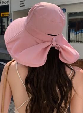 Outdoor Sun Bucket Hat for Women Girls Fishing Hat Wide Brim