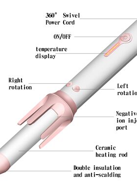Automatic Hair Curler Auto Hair Curling Iron Ceramic Rotatin