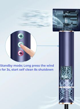 Professional 5 in 1 Hair Styler Hot Air Pick Electric Comb H