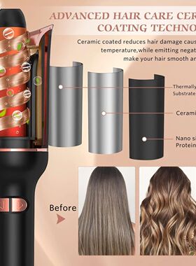 Automatic Hair Curler Auto Hair Curling Iron Ceramic Rotatin