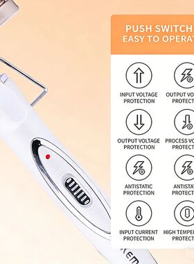 KM-1110 Hair Styling Tools Ceramic Five-Tube Curling Iron  V