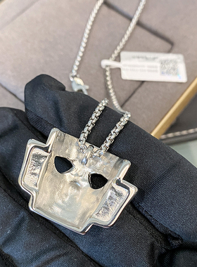 正品神思面具吊坠项链