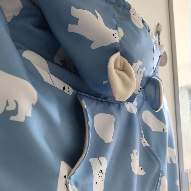 加大婴儿抱被宝宝外出背带披风斗篷防水儿童多用冬季推车盖被北熊,淘宝优惠券,粉丝福利购,淘宝优惠卷