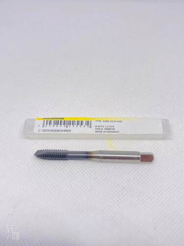 德国进口钴领丝攻7777/7778不锈钢用螺旋TICN先端机用丝锥M3-M20 - 图1