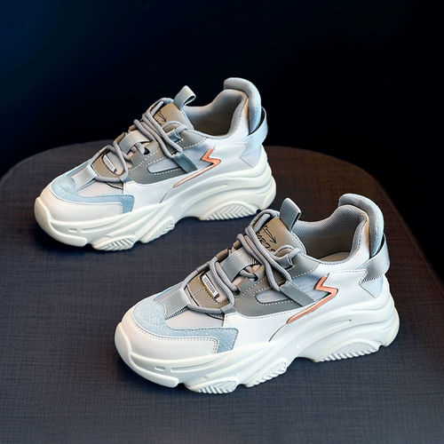 Tide, дышащая универсальная высокая демисезонная спортивная обувь для отдыха на платформе, коллекция 2022, тренд сезона