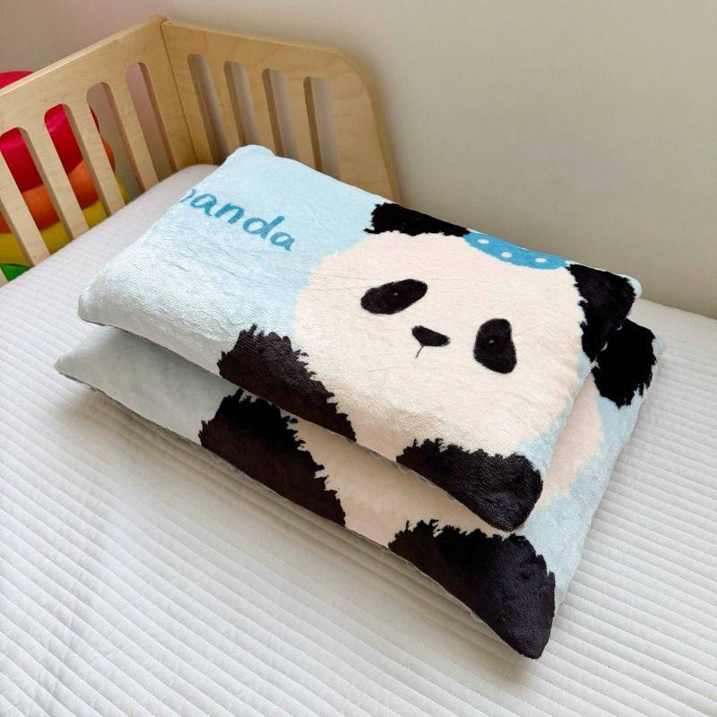 卡通小动物暖绒豆豆枕30*45cm枕头加绒保暖单只装家用枕套加枕芯,淘宝优惠券,粉丝福利购,淘宝优惠卷