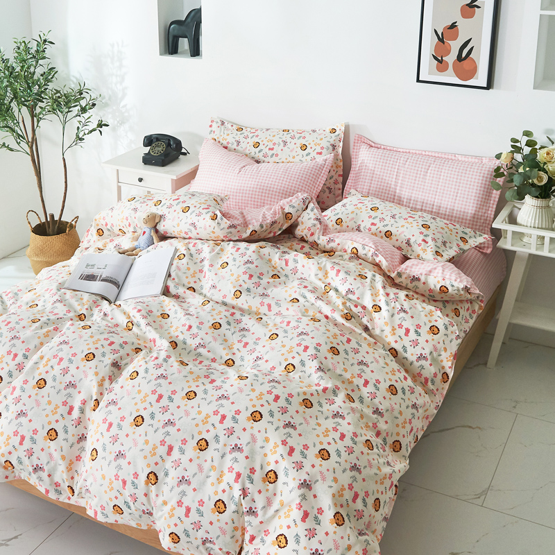 韩式小碎花床上用品四件套双人被子 星晴床品套件/四件套/多件套