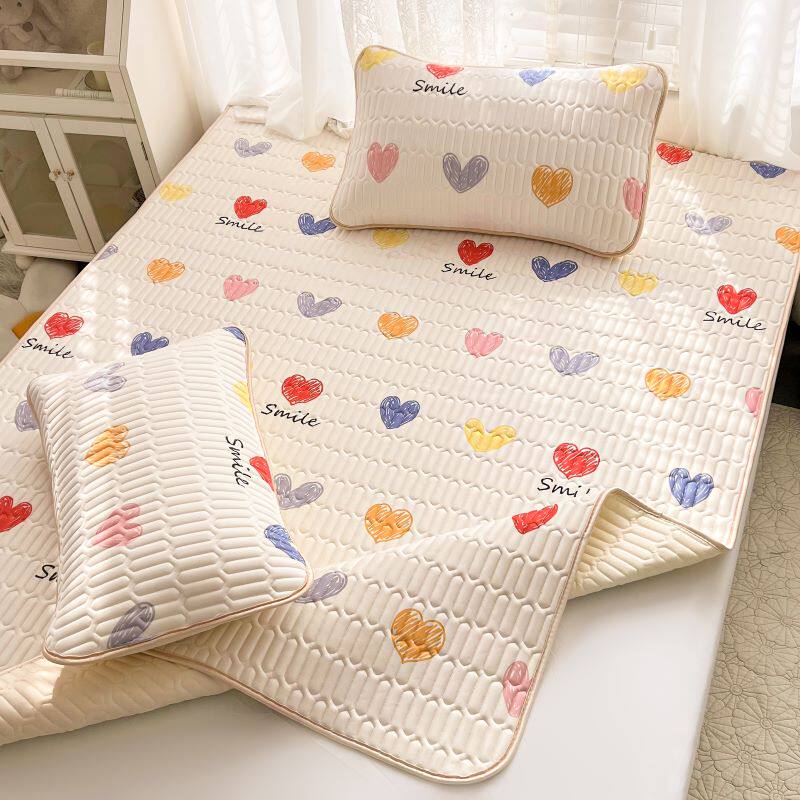 冰丝乳胶凉席三件套宿舍家用有床笠 星晴乳胶席