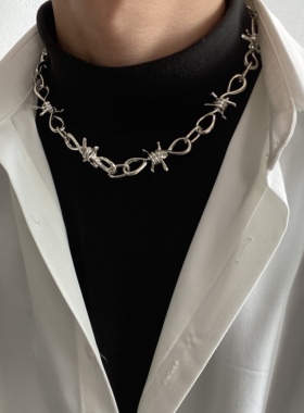 荆棘项链男潮牌朋克风夸张女ins