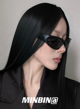 Y2K赛博朋克未来感墨镜