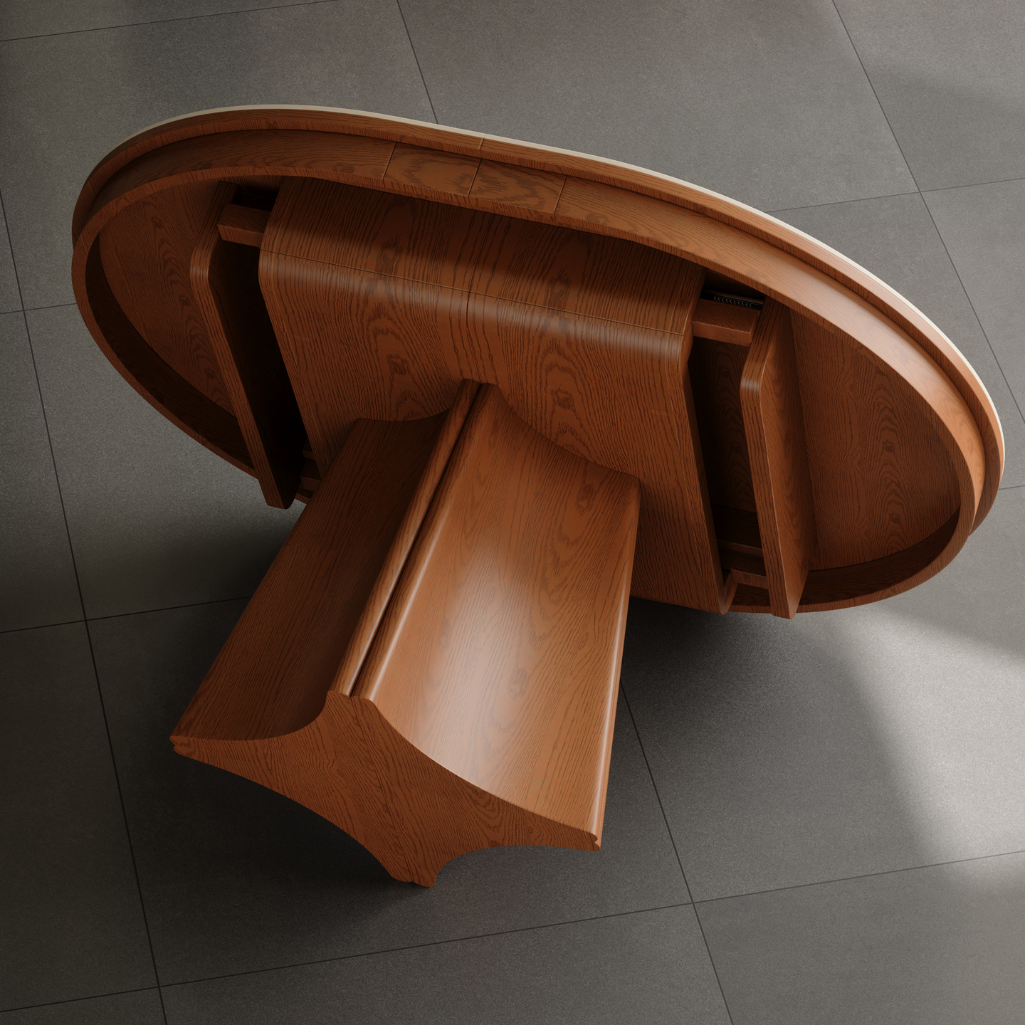 Mu Xiaoka retractable dual-purpose solid wood slate dining table and chair combination modern simple small apartment functional home dining table