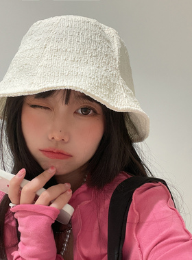 日常出街春夏秋水桶帽显脸小