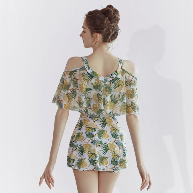 泳衣女成人款2024年新款保守微胖女孩遮肉显瘦女士泳衣泡温泉,淘宝优惠券,粉丝福利购,淘宝优惠卷