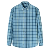 Осенняя рубашка для отдыха, мужской тонкий универсальный лонгслив, из хлопка и льна