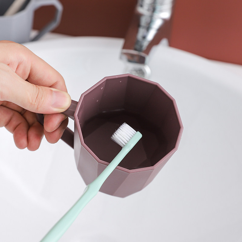 创意简约洗漱杯漱口杯几何菱形刷牙杯家用情侣可爱牙刷杯喝水杯子,淘宝优惠券,粉丝福利购,淘宝优惠卷
