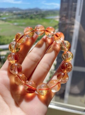 青金石紫云母时尚风手链串小提溜