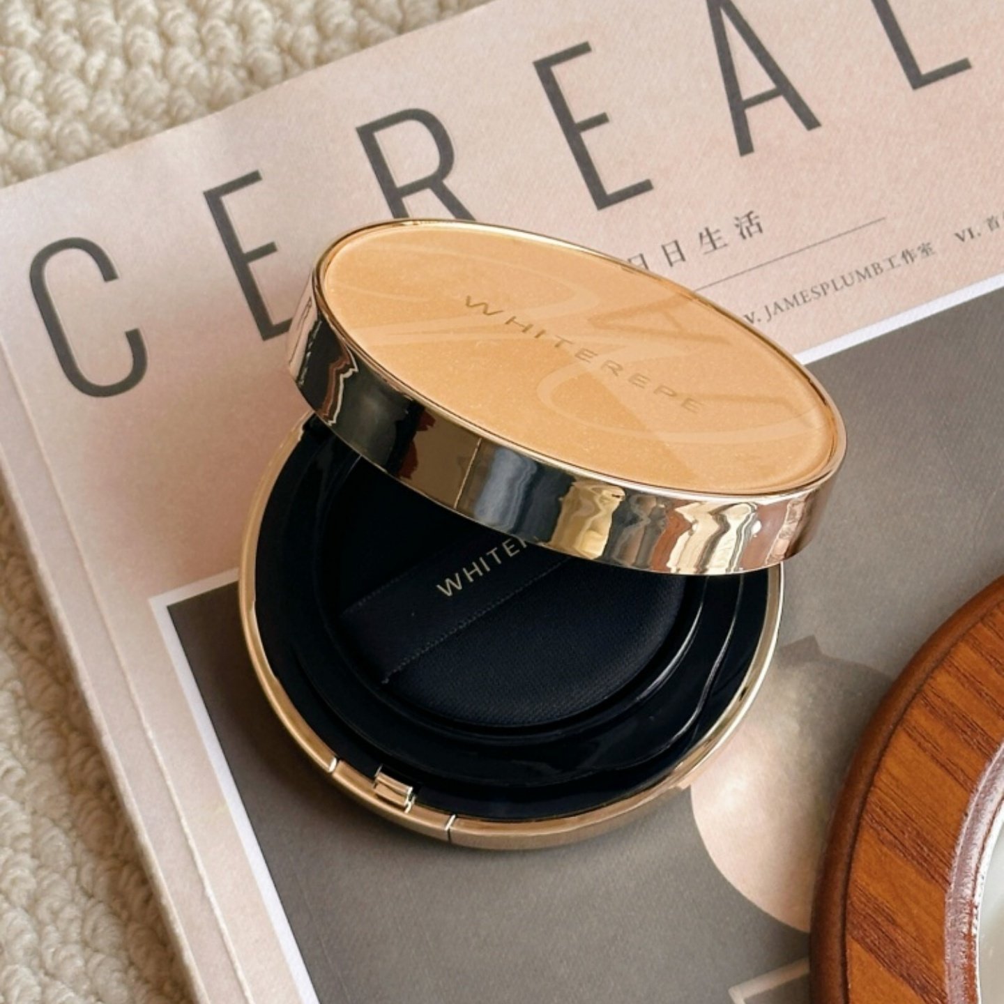 日本WHITEREPE皮贴骨反转气垫霜15G 脸部遮瑕养肤粉底精华,淘宝优惠券,粉丝福利购,淘宝优惠卷