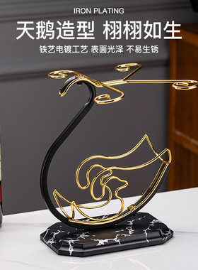 高脚杯置物架红酒酒瓶架展示架