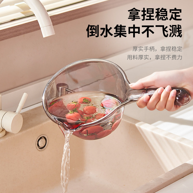 塑料加厚水瓢厨房长柄水勺沐浴水舀儿童宝宝洗澡水瓢厕所水勺水瓢,淘宝优惠券,粉丝福利购,淘宝优惠卷