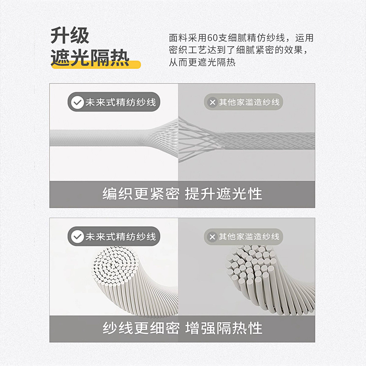 【隔热防晒专用】全遮光窗帘100不透光卧室飘窗阳台遮阳黑金镭射