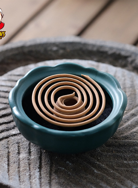 陶瓷香莲花香炉熏香器
