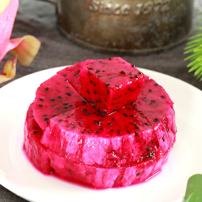 苏洪鲜食旗舰店金都一号红心火龙果5斤中大果当季水果新鲜红龙果红肉整箱包邮101