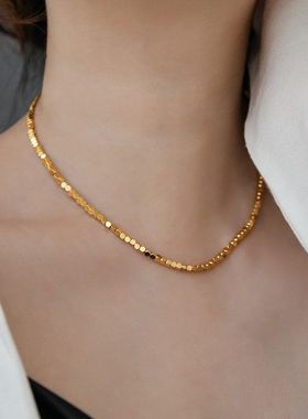 简约夏季项链高冷淡新款设计感