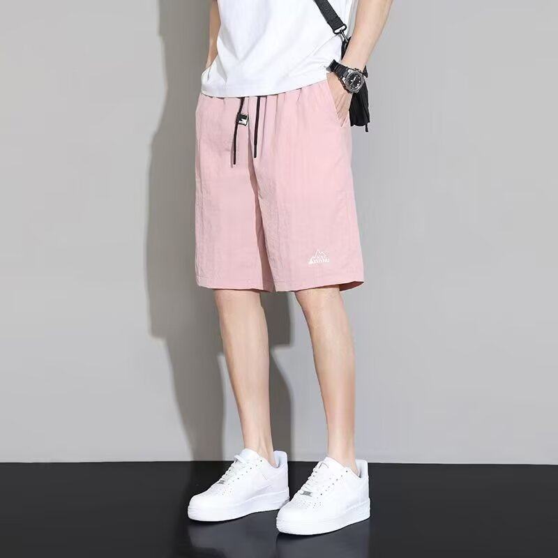 2025新款速干运动短裤男女款夏季薄款五分裤直筒宽松休闲冰丝裤子,淘宝优惠券,粉丝福利购,淘宝优惠卷