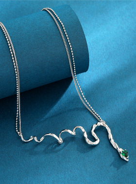 厂家直销灵蛇妖娆设计项链