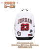 Nike Jordan AJ Flying Lakers No. 23 sports universal large capacity backpack FQ0951-611, 27 liters