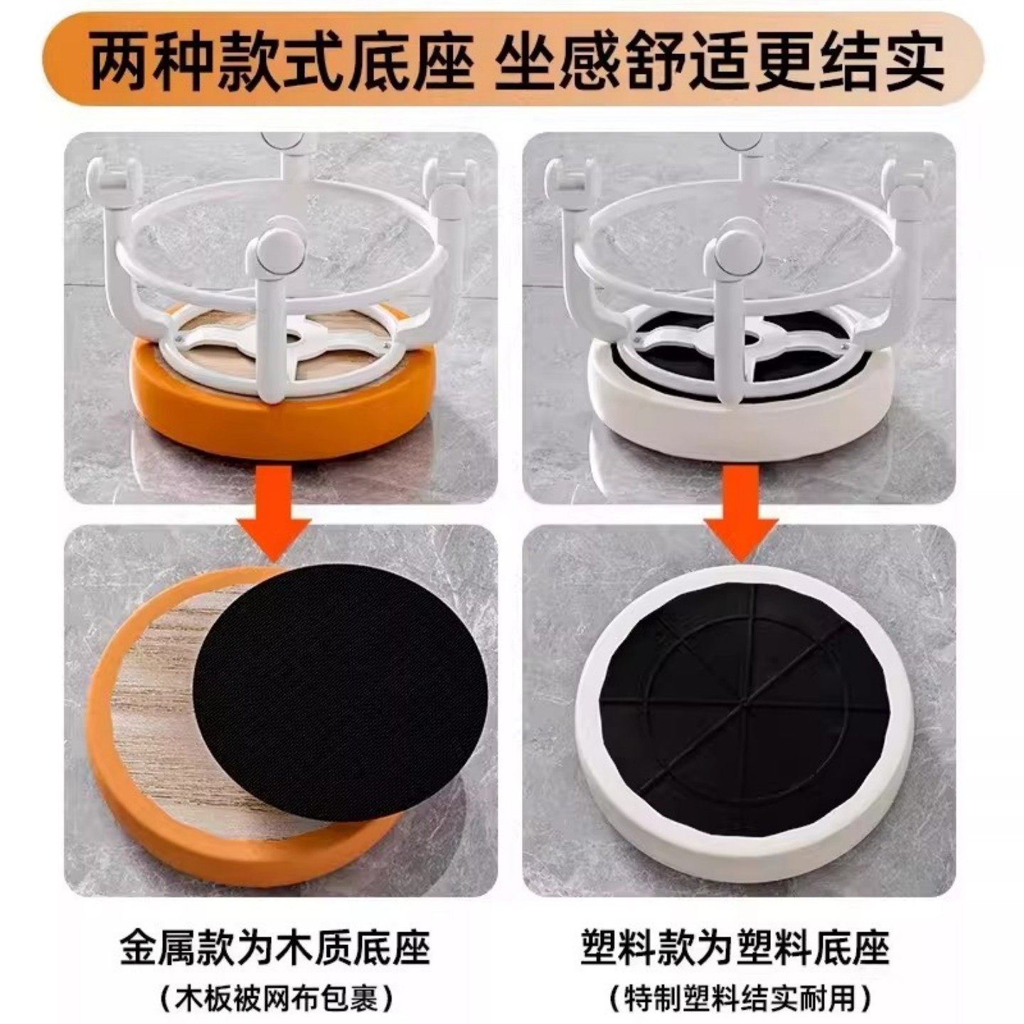 万向轮小凳子家用矮凳小椅子护腰加厚靠背滑轮移动久坐万向轮凳,淘宝优惠券,粉丝福利购,淘宝优惠卷