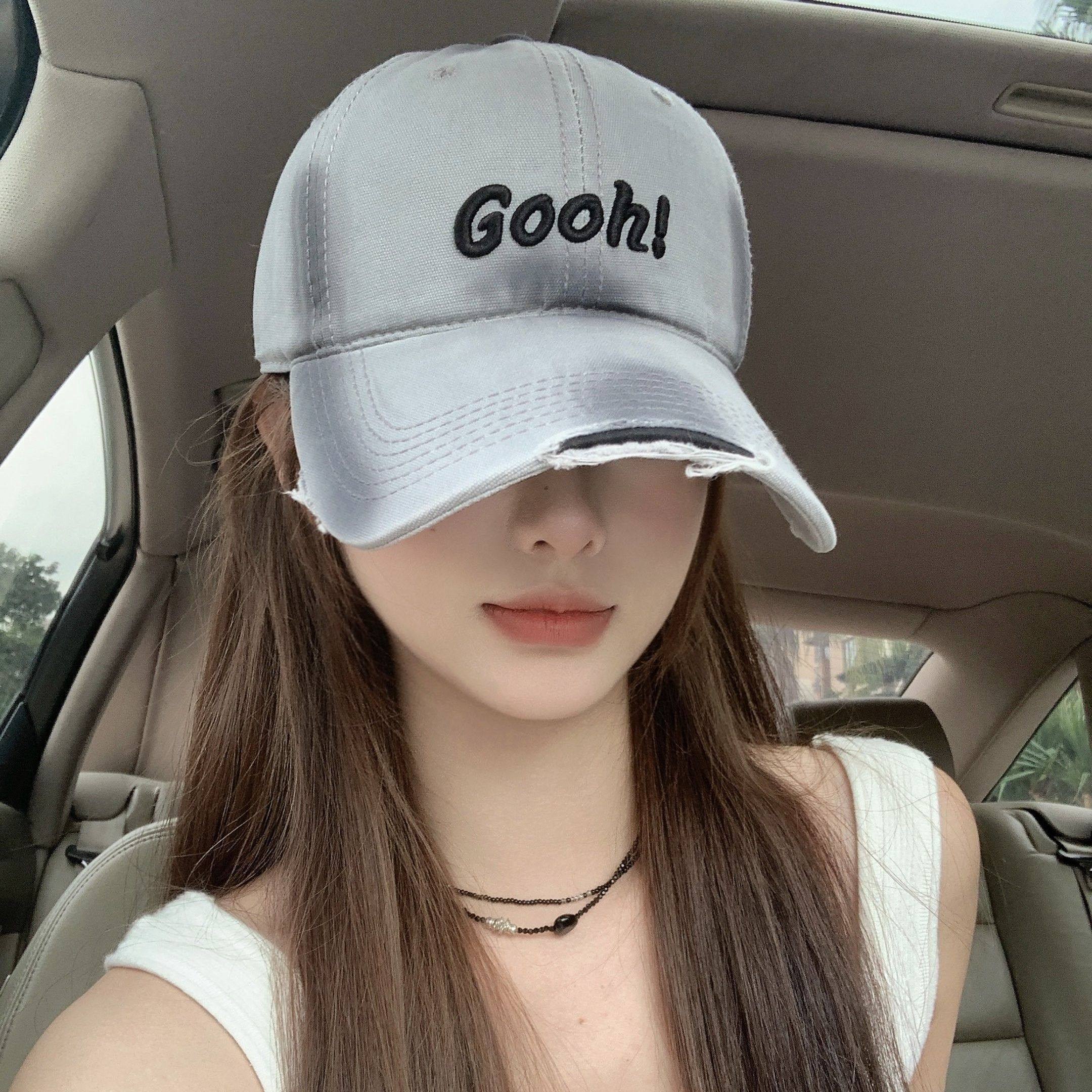 棒球帽子女款2026新款韩系百搭大头围鸭舌帽显脸小大帽檐遮阳防晒,淘宝优惠券,粉丝福利购,淘宝优惠卷