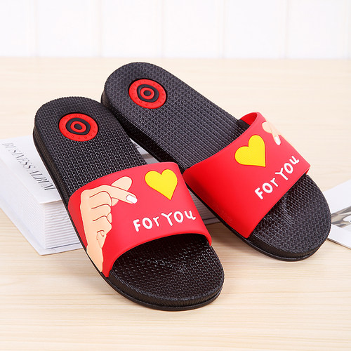 拖鞋女夏季洗澡ins可爱厚底居家家用室内防滑防臭外穿凉拖鞋女 - 图0