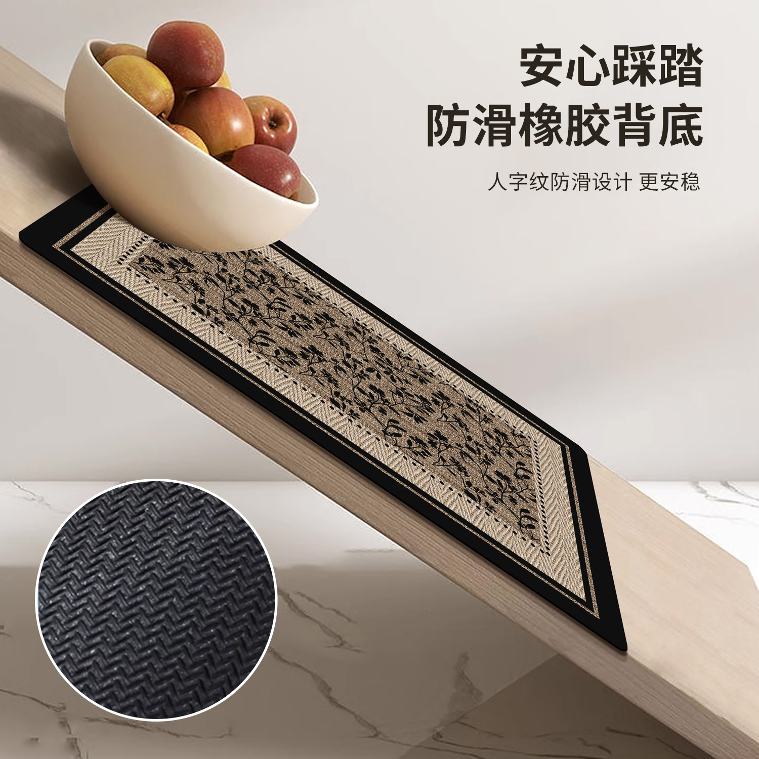 专用厨房地垫防滑防油可擦免洗耐脏2026新款防水脚垫吸水吸油地毯,淘宝优惠券,粉丝福利购,淘宝优惠卷