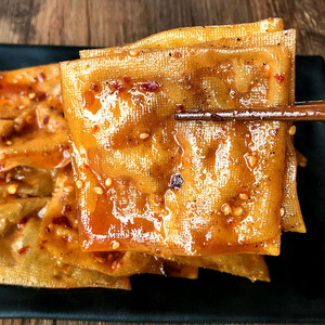 麻辣零食小吃泡泡皮干