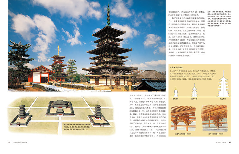 日本建筑的艺术 日本建筑演变史 剖析32个里程碑式案例 建筑美学之旅 寺庙 宫殿 府邸 数寄屋 专业读本