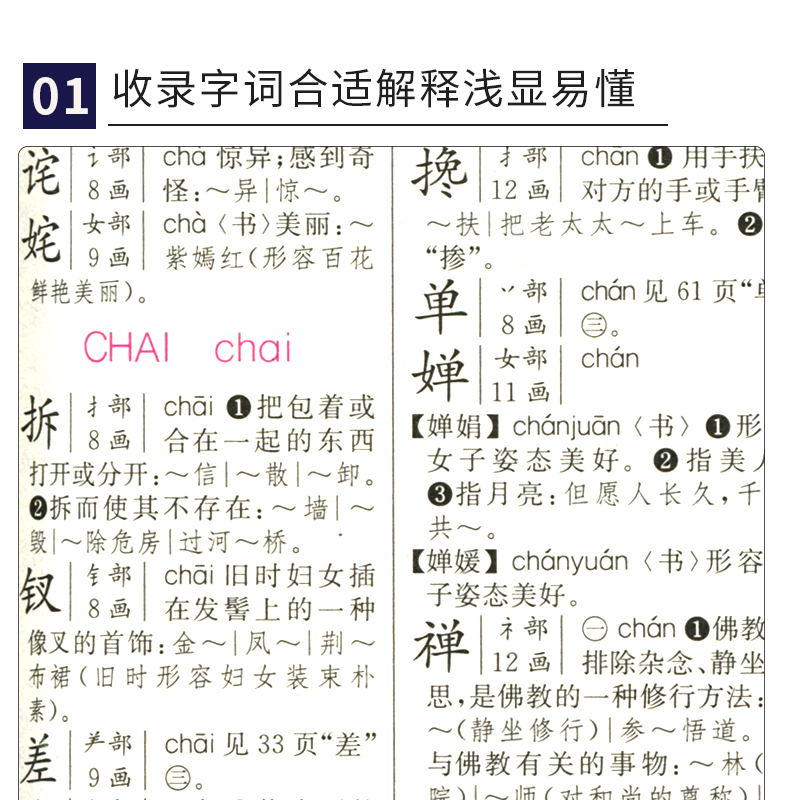 新编小学生字典词典第四4版彩色本学校字词典全国适用小学生定做的字词典一1二2三3四4五5六6年级专用工具书人民教育出版社-图1